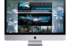 Racer Racer Powersports<br>Identity & Web Design