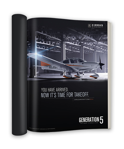 Cirrus Aircraft<br> Print Advertising