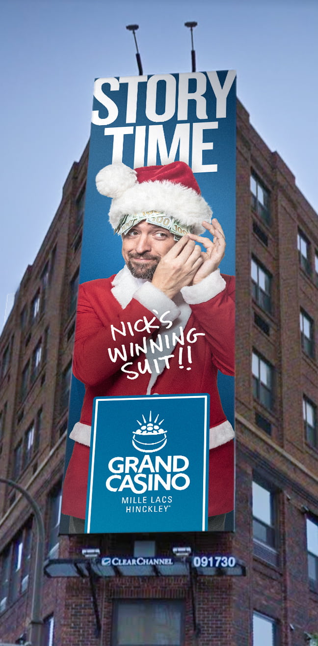 Grand Casino Billboard Downtown Minneapolis